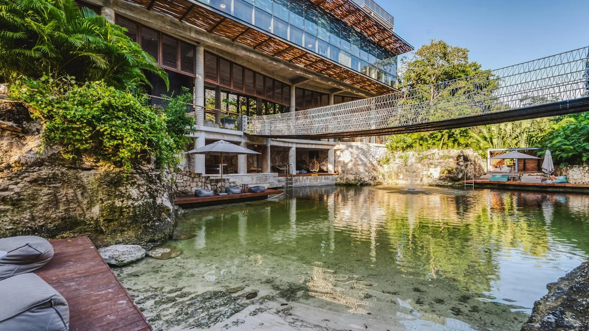 Classy 1Br On Private Cenote Big Gym Roof Pool تولوم شقة