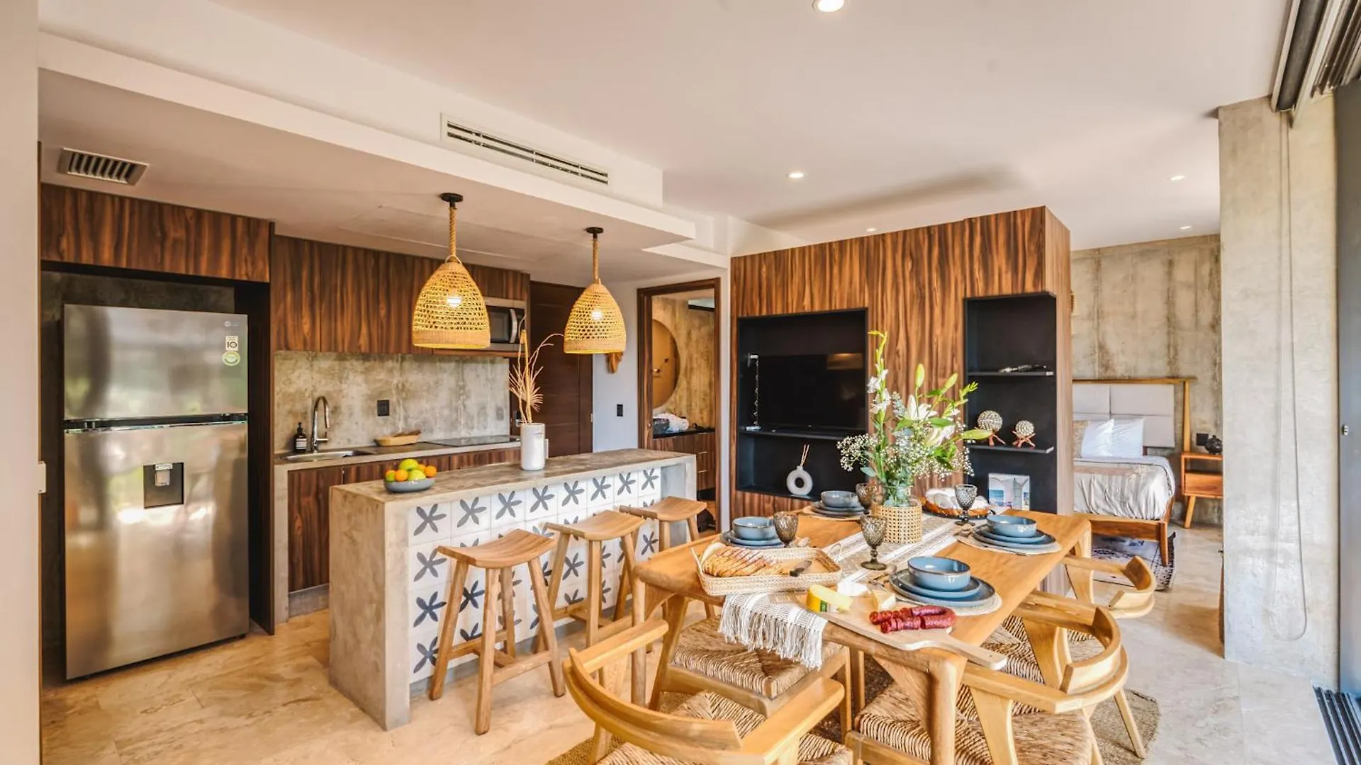 Classy 1Br On Private Cenote Big Gym Roof Pool Tulum