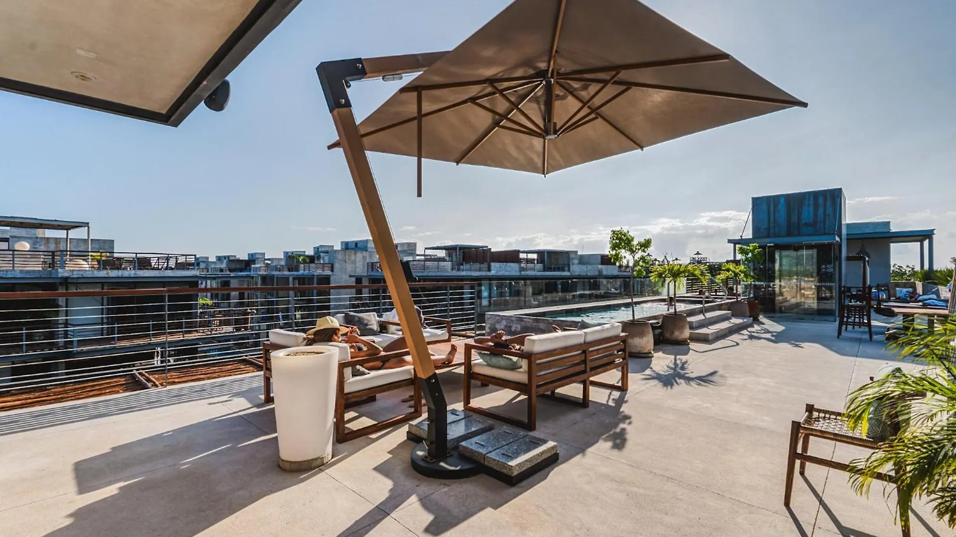 Classy 1Br On Private Cenote Big Gym Roof Pool Tulum Apartment