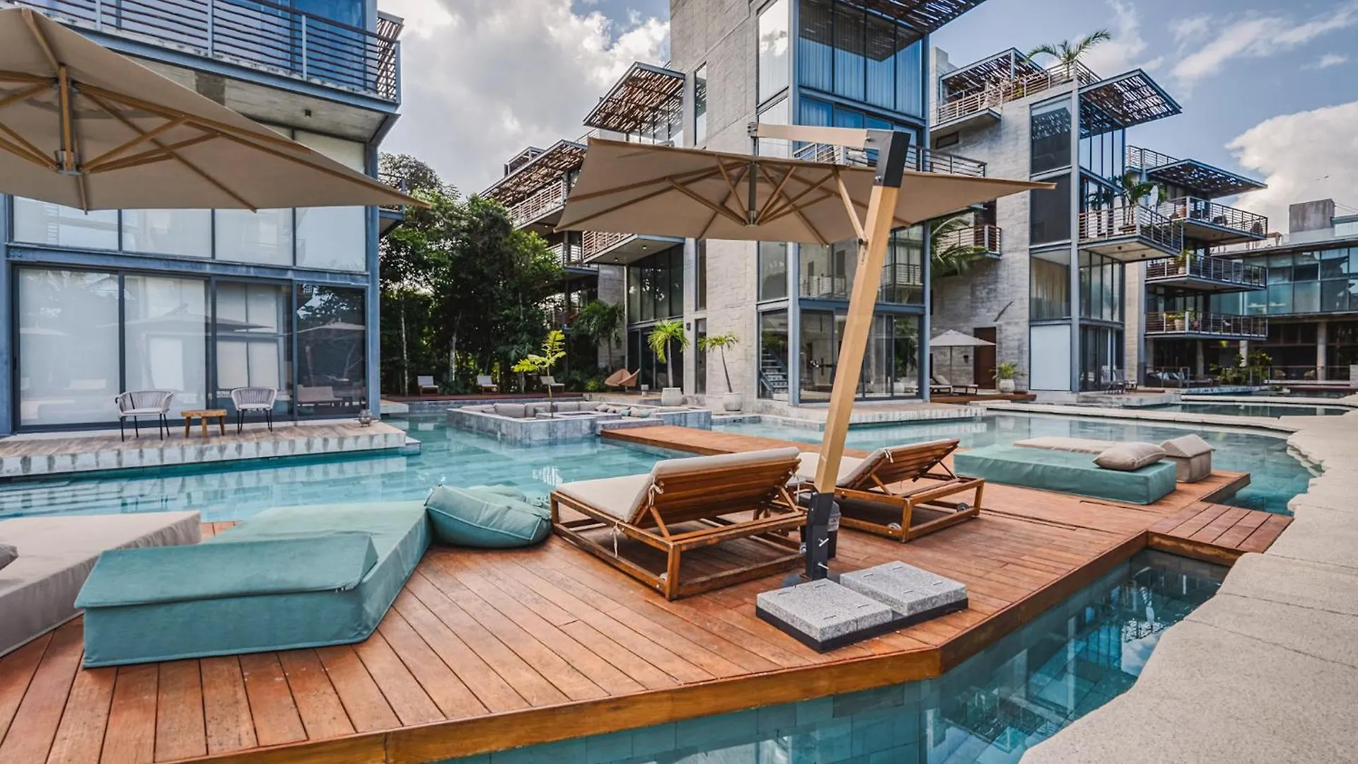 Apartment Classy 1Br On Private Cenote Big Gym Roof Pool Tulum Mexico
