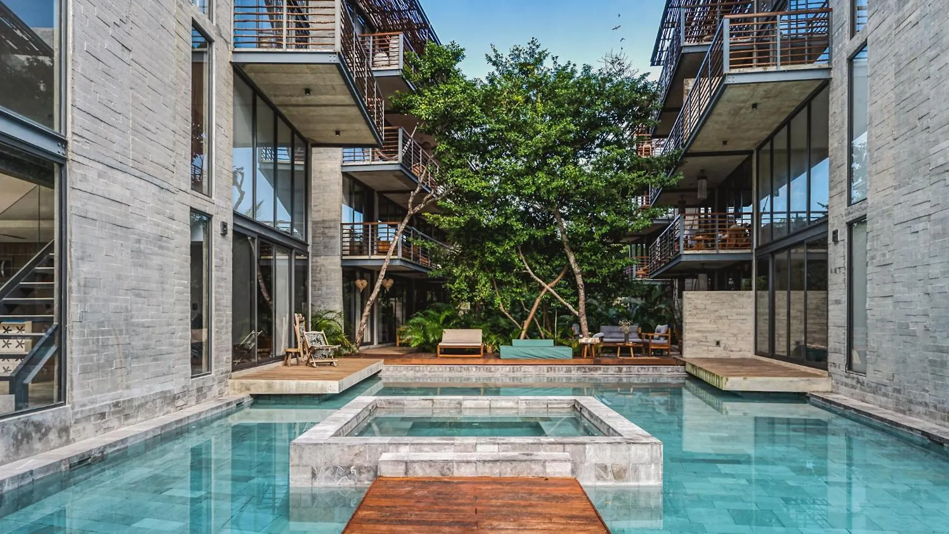 Apartment Classy 1Br On Private Cenote Big Gym Roof Pool Tulum